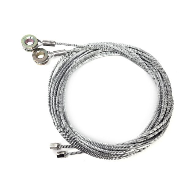 SHUTTER CABLES 110" (PAIR) GALVANISED
