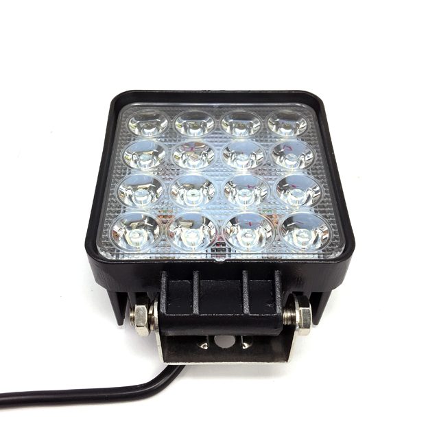 SQUARE LED FLOOD BEAM WORKLAMP 9-60V photo 2