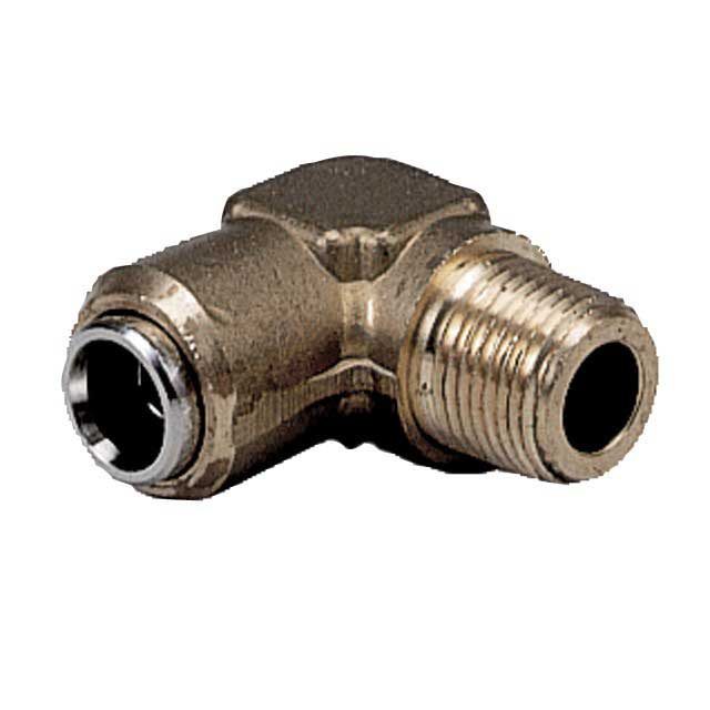 1/4" NPTF ELBOW ADAPT 6MM TUBE