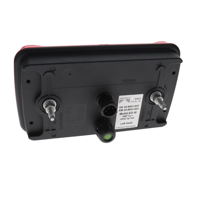 Aspoeck Multiled III Rear Light LH 7 Pin Amp + 2 X 2 Pin Ass2 photo 3