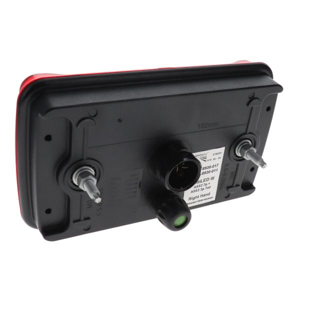 Aspoeck Multiled III Rear Light RH 7 Pin Ass2 + 2 X 2 Pin Ass2 photo 3