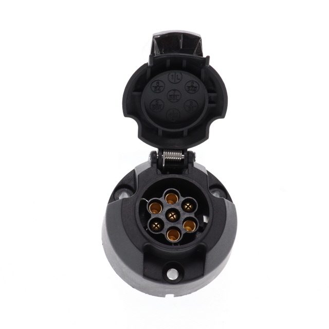 7 Pin Socket - 12v, N Type photo 4