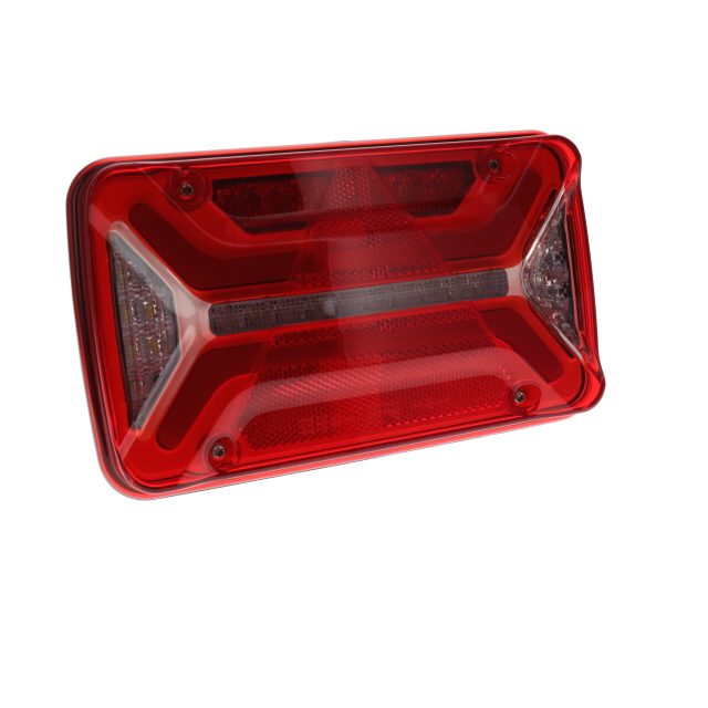Aspoeck Multiled III Rear Light RH 7 Pin Ass2 + 2 X 2 Pin Ass2