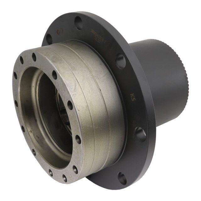 LIFT AXLE BARE WHEEL HUB WITH CAST ABS RING