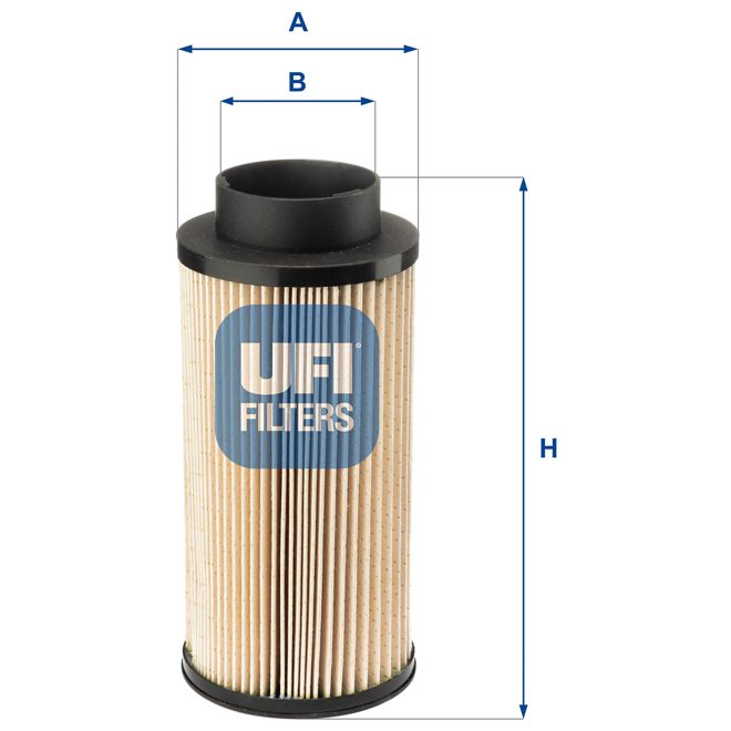 UFI FUEL FILTER 26 010 00 photo 2