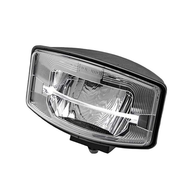 LED Driving Lamp with Light Bar Smoked Chrome photo 2