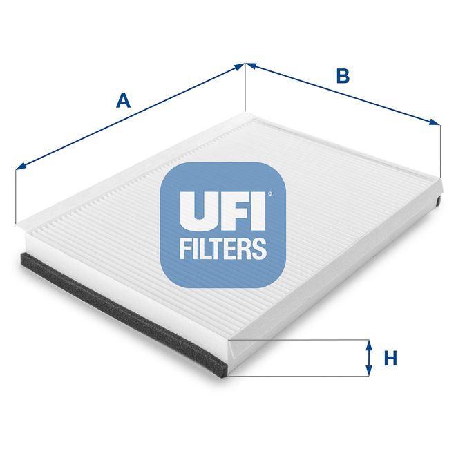 UFI CABIN FILTER 53 137 00 photo 2