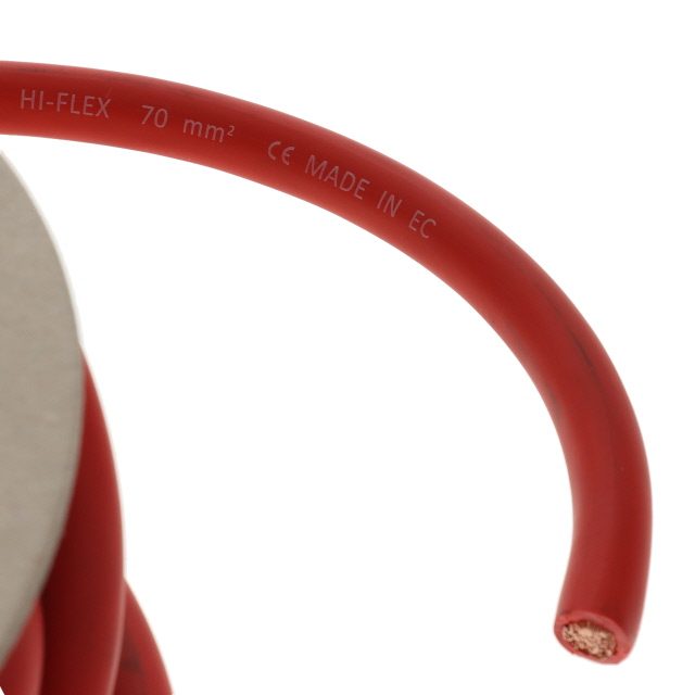 Extra Flexible Red 10m Battery Cable 70mm photo 3