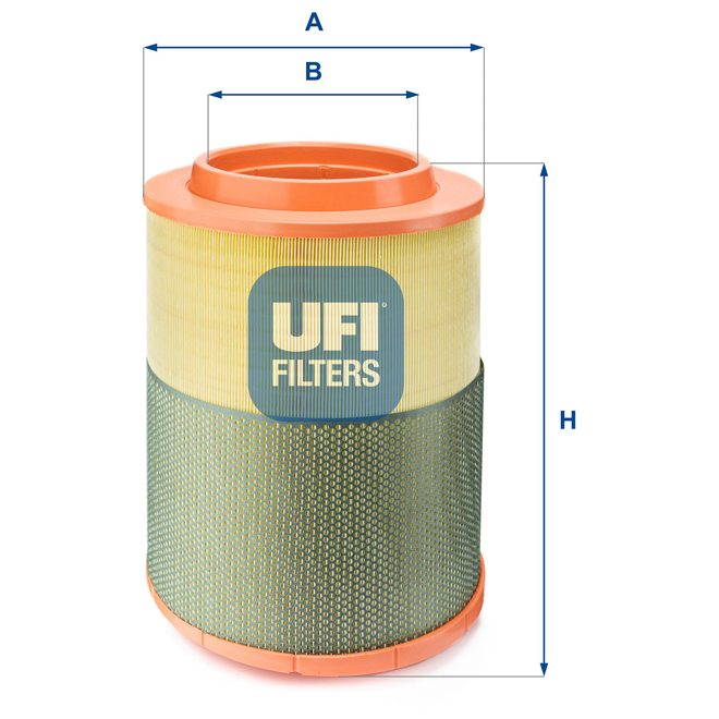UFI AIR FILTER 27 C16 00 photo 2