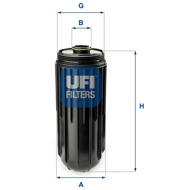 UFI OIL FILTER 65 087 00 photo 2