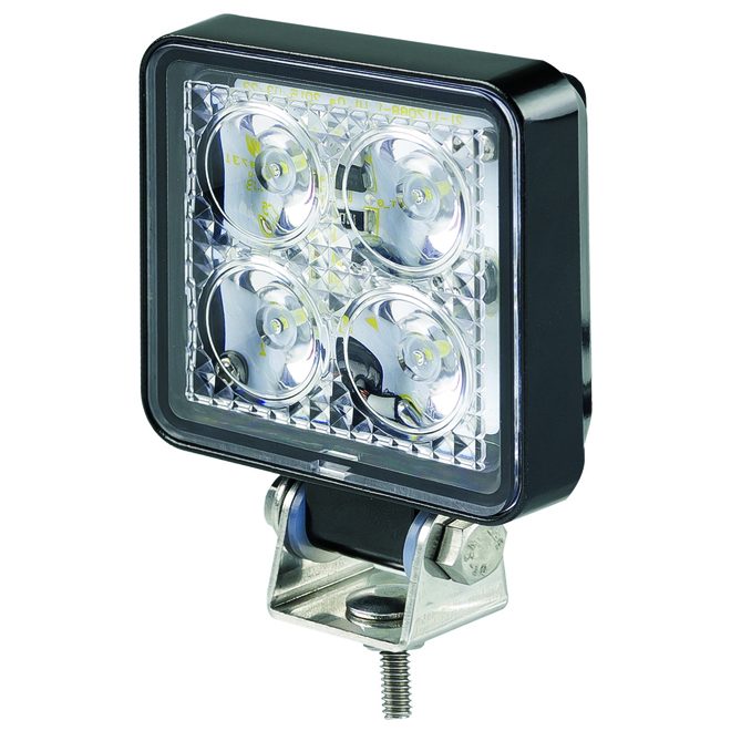 Compact Square Work / Reverse Lamp - R23 Approved