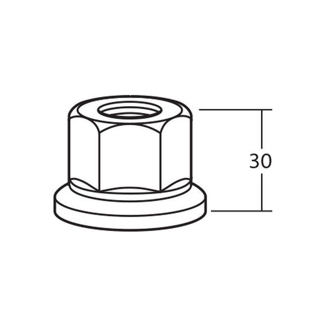 Wheel Nut M22X1.5 RHT 32mm A/F photo 2