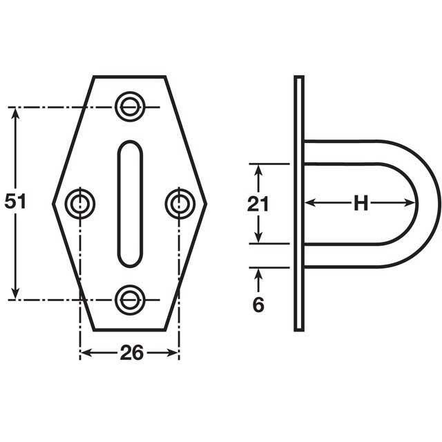 30MM T.I.R. STAPLE
