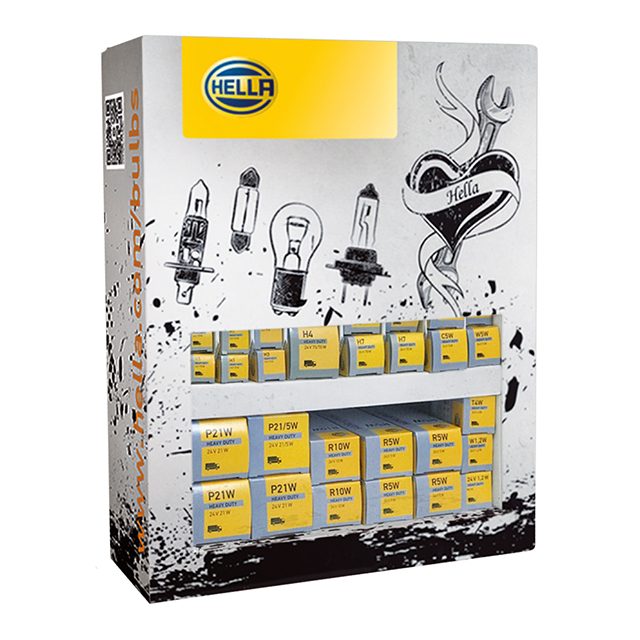 Hella Bulb Display Kit - 12V