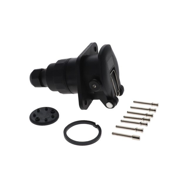 E.B.S.7 PIN SOCKET WITH CRIMP CONNECTION