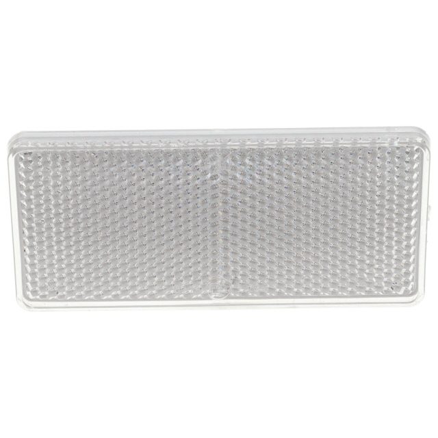 Oblong Clear Reflector 94x44mm Self Adhesive