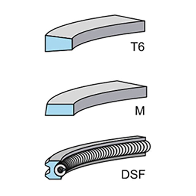 PISTON RING SET STD 1 X CYL TO SUIT DAF
