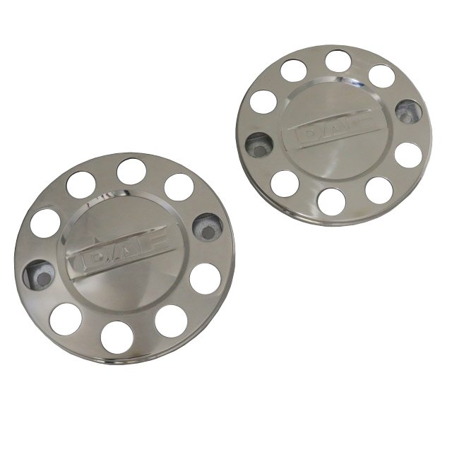 STAINLESS STEEL WHEEL TRIM 22.5IN (571MM) SOLID TYPE (25mm MOUNT HOLES) DAF