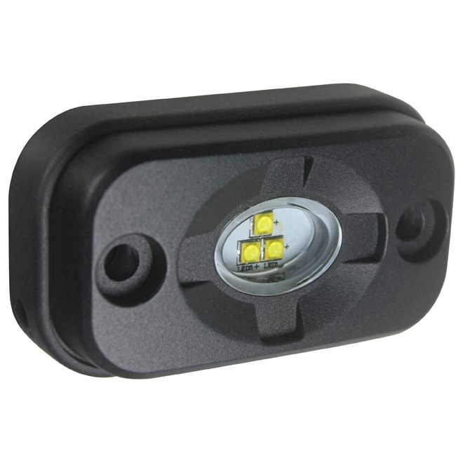 Heavy-Duty Compact Clearance/Scene Lamp - Black Housing