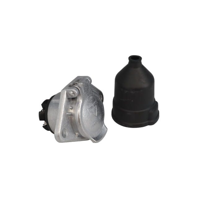 ERICH JAEGER 7-PIN 24V METAL SOCKET SCREW TERMINALS N-TYPE