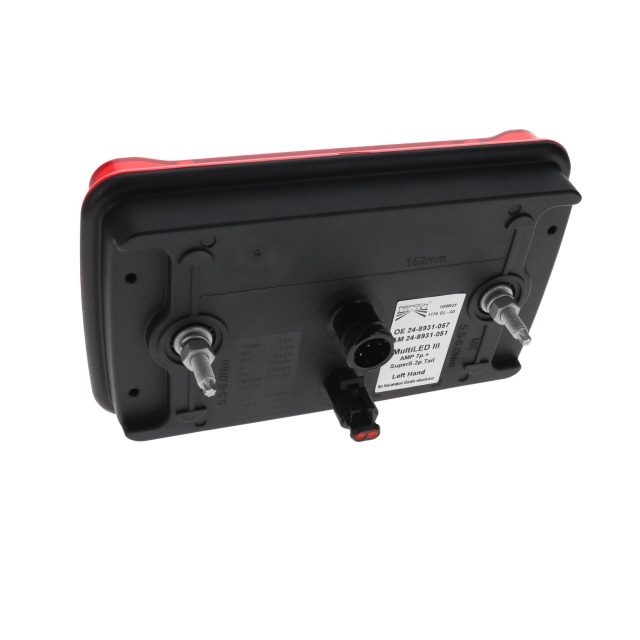 Aspoeck Multiled III Rear Light LH 7 Pin Amp + 2 X 2 Pin S-Seal photo 3
