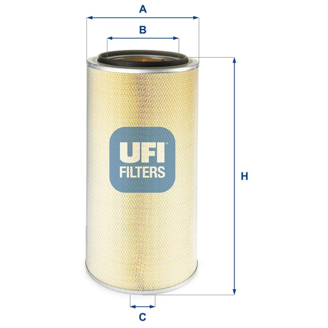 UFI AIR FILTER 27 562 00 photo 2