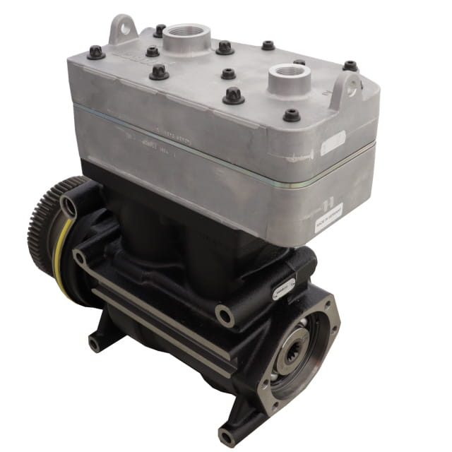 Special Twin-Cylinder compressor, 2-stage, flange mounted photo 3