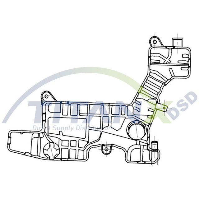 TITANX EXPANSION TANK VOLVO