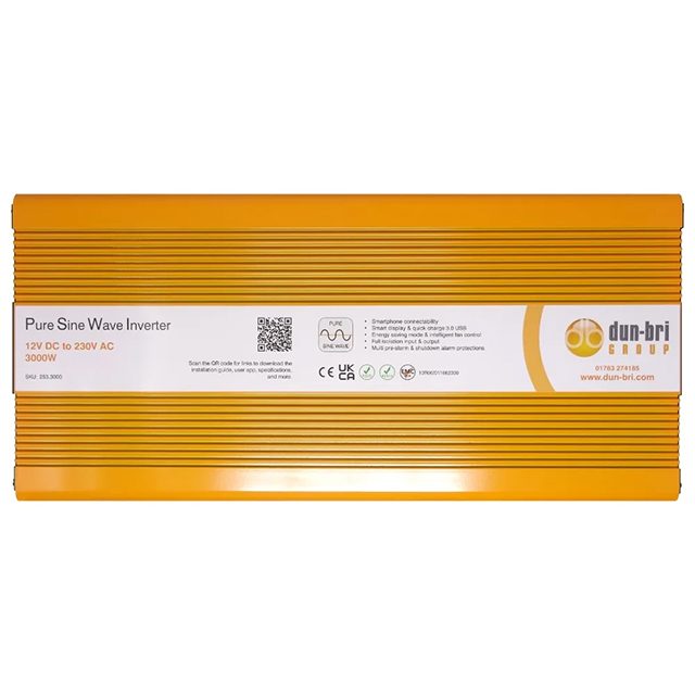 Dun Bri Pure Sine Wave Invertor 3000W 12V photo 2