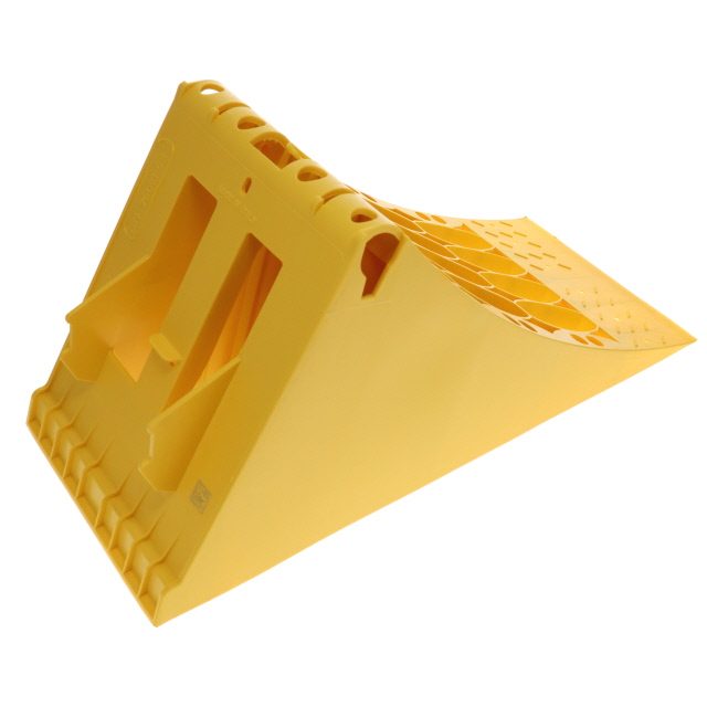 Wheel Chock - Yellow, Plastic (Single) photo 2