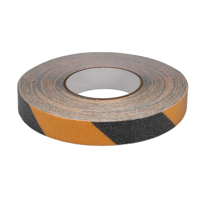 25mm Anti-Slip Tape Black/Yellow photo 4