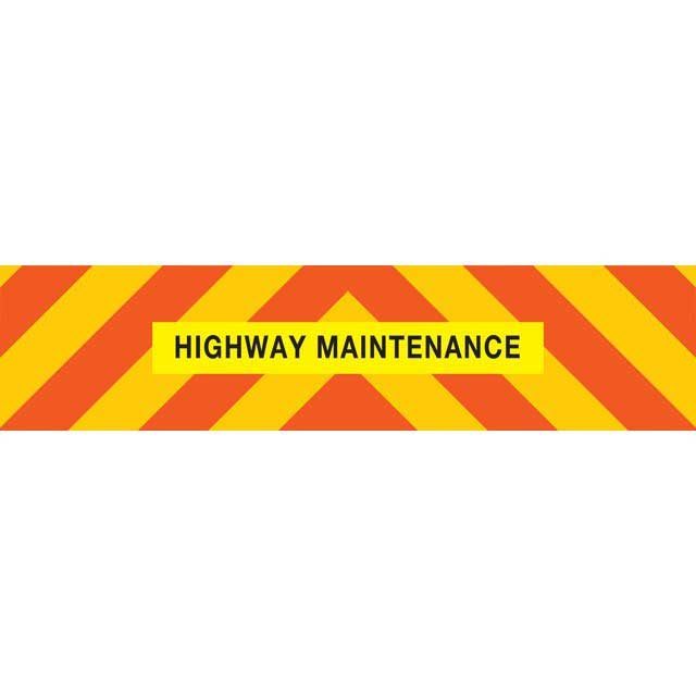 Highway Maintenance Marker Board 2100x500mm