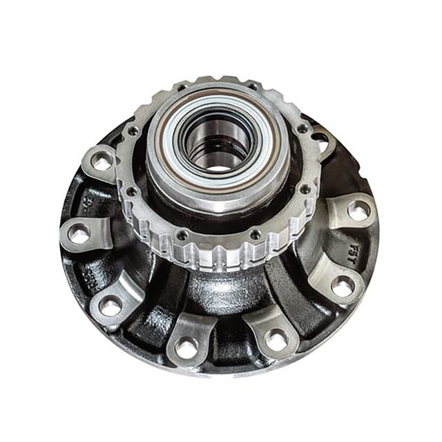 SKF Wheel Hub with Bearing, ABS Ring - Suits Volvo Front