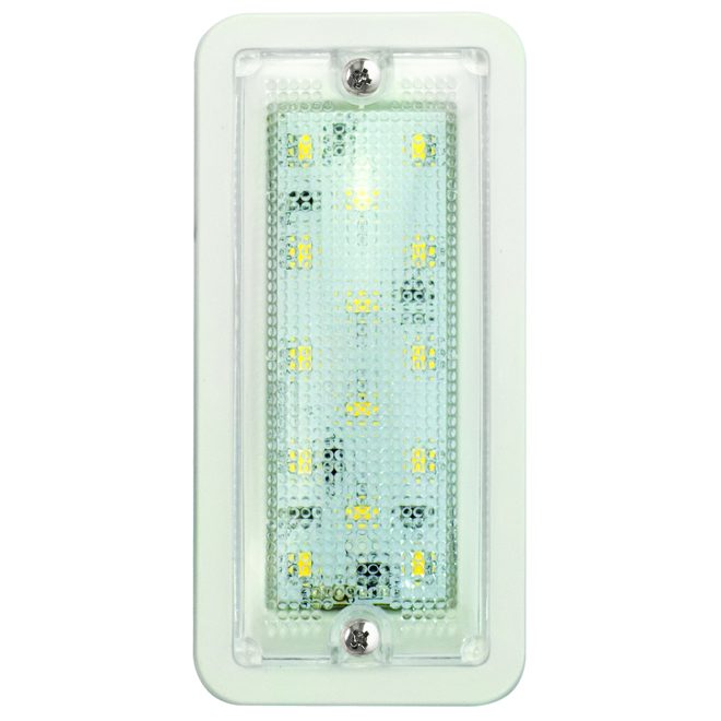 Rectangular Interior Lamp - White