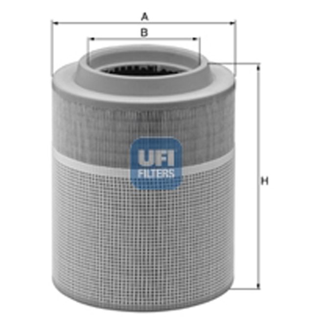 UFI AIR FILTER 27 A16 00