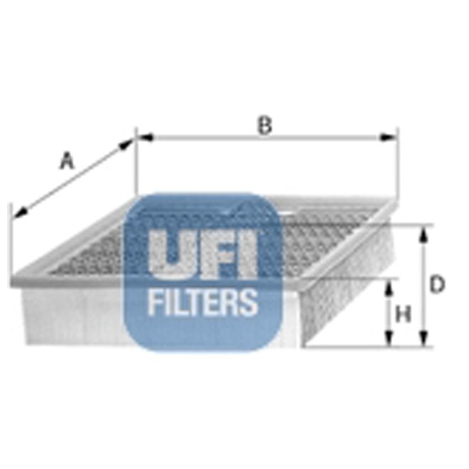 UFI AIR FILTER 30 040 00