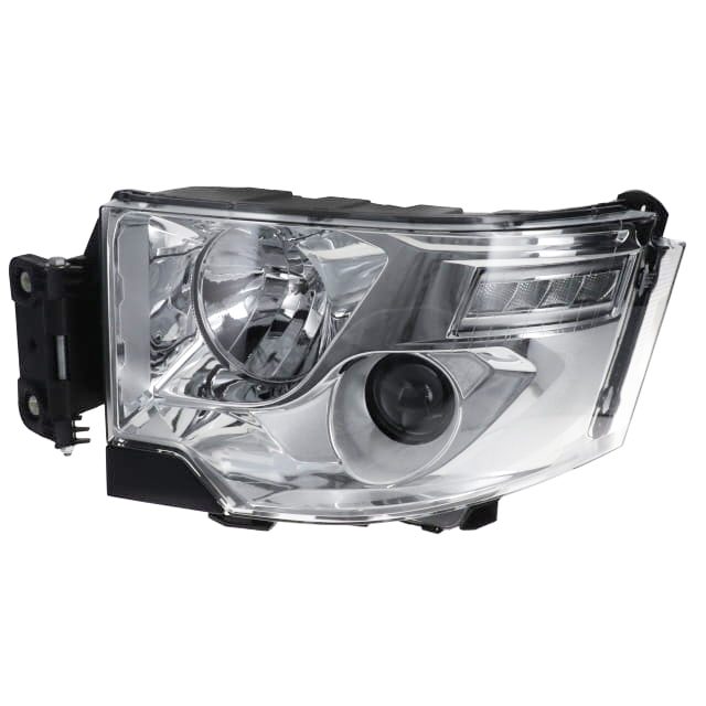 Chrome Headlamp LH - LED DRL to suit Renault T