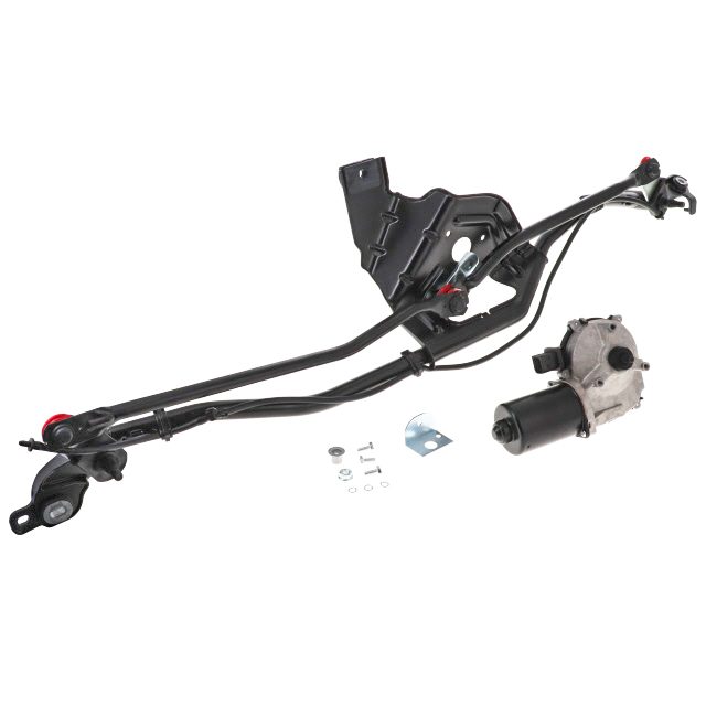 Windscreen wiper linkage c/w motor