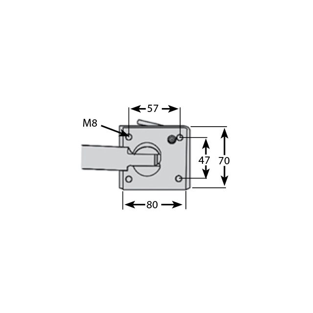 CURTAIN TENSIONER HEAVY DUTY RH  O/S/R - N/S/F photo 3