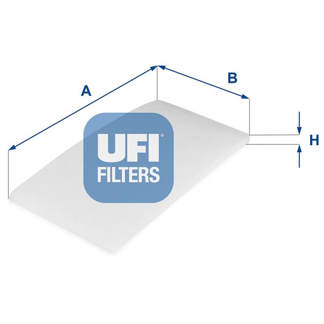 UFI AIR FILTER 53 322 00 photo 2