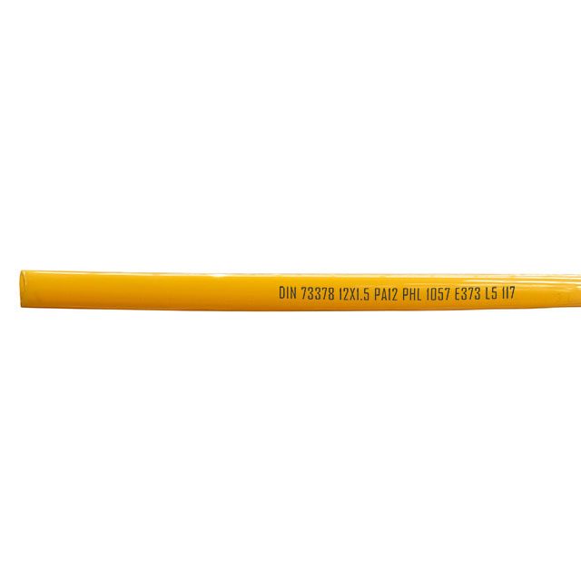 12MM YELLOW NYLON TUBING 30M