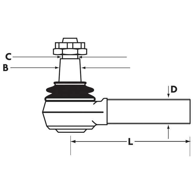 TRACK ROD END RH
