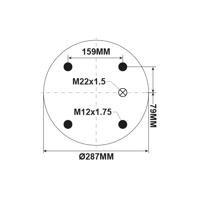 AIR SPRING ASSEMBLY (ASK002) STEEL PISTON  E2 photo 2