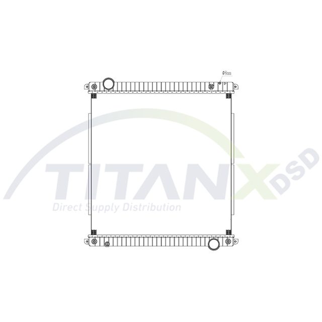 TITANX RADIATOR IVECO