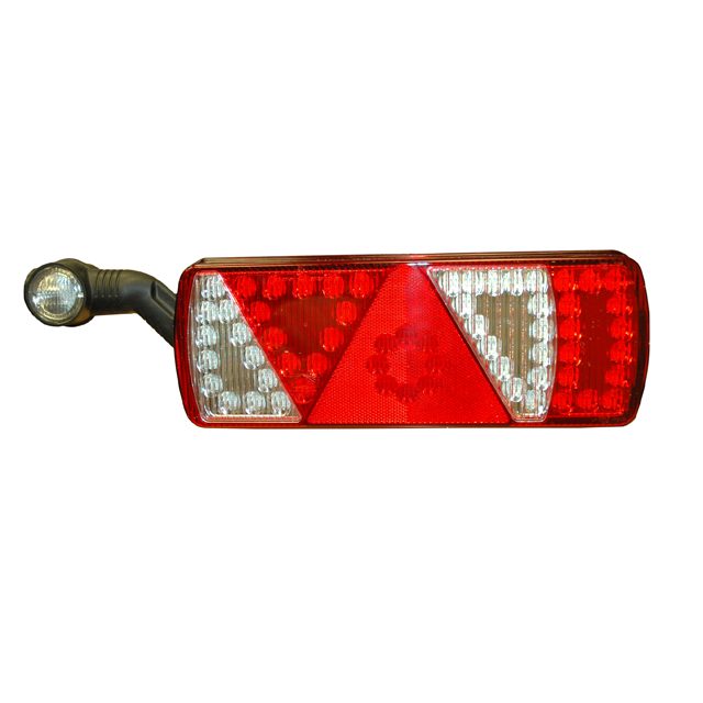 Aspoeck Ecoled LH Rear Lamp with Stalk Lamp