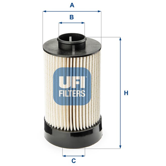 UFI FUEL FILTER 26 072 00 photo 2