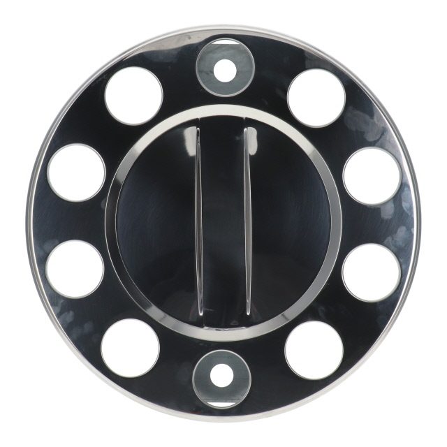 STAINLESS STEEL WHEEL TRIM 22.5IN SOLID TYPE (32mm MOUNT HOLES)