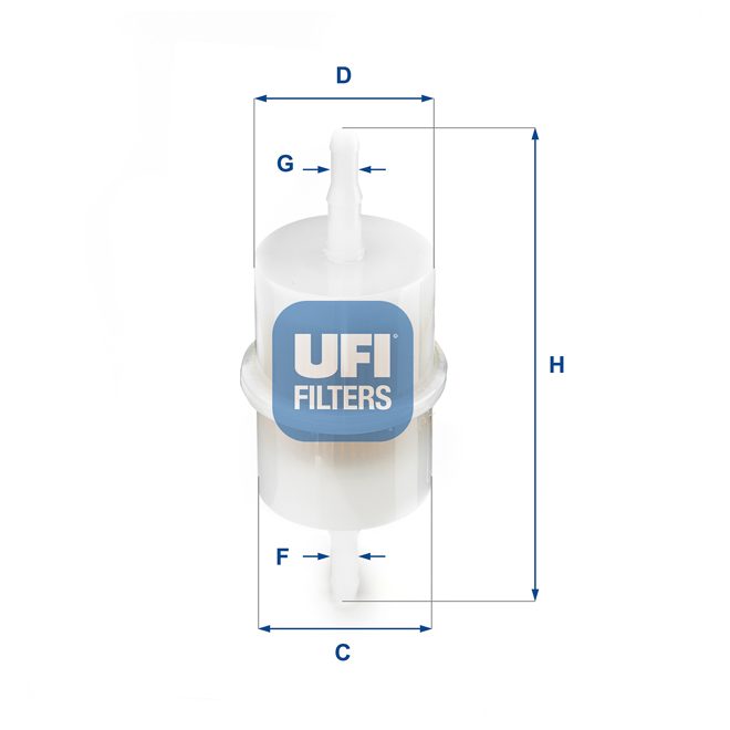 UFI FUEL FILTER 31 001 00 photo 2