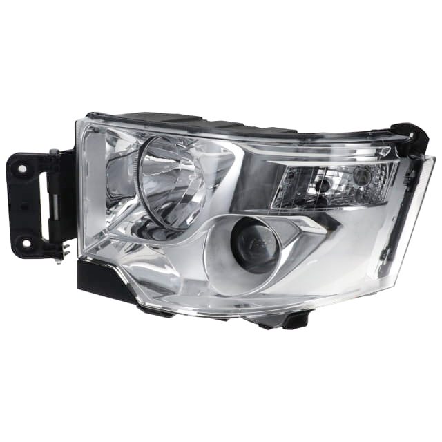 Chrome Headlamp LH - Halogen with BULB DRL to suit Renault T