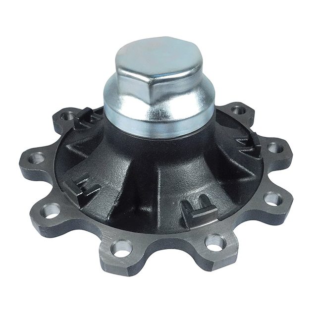 Complete Wheel Hub With Bearings, Seal, Exciter Ring & Hub Cap - To Suit BPW